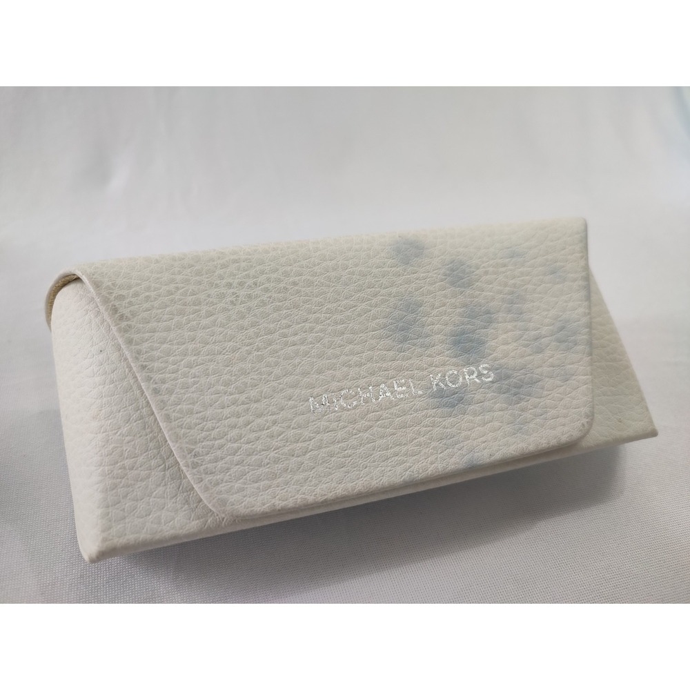 Michael Kors Natalia M2473S Aviator Sunglasses White Silver 64-13-130 Near Mint‎ - Picture 14 of 14